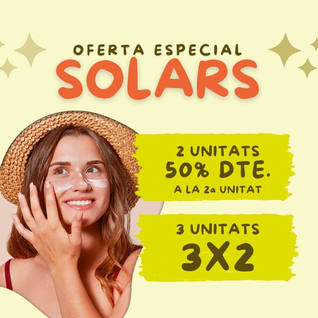 Oferta espacial solars: 2 unitats - 50% dte. a la 2a unitat / 3 unitats - 3x2